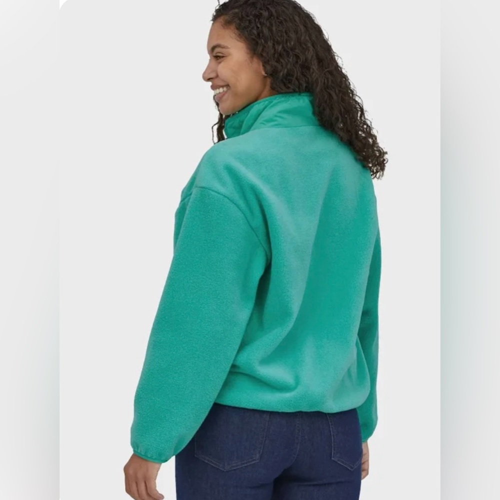 Patagonia Full Zip Medium Synchilla Fleece Jacket in Teal - Picture 3 of 10